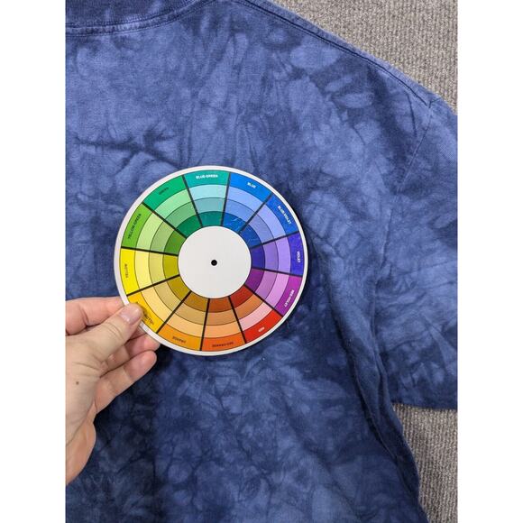 The Mountain Wolf USA Flag T-Shirt Mens Large Tie-dye Graphic Print Pullover Tee - Picture 6 of 10